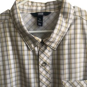 Duluth ALASKAN HARDGEAR Long Sleeve Plaid Fishing Standard Fit Shirt R16